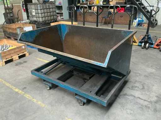 Afval kipcontainer