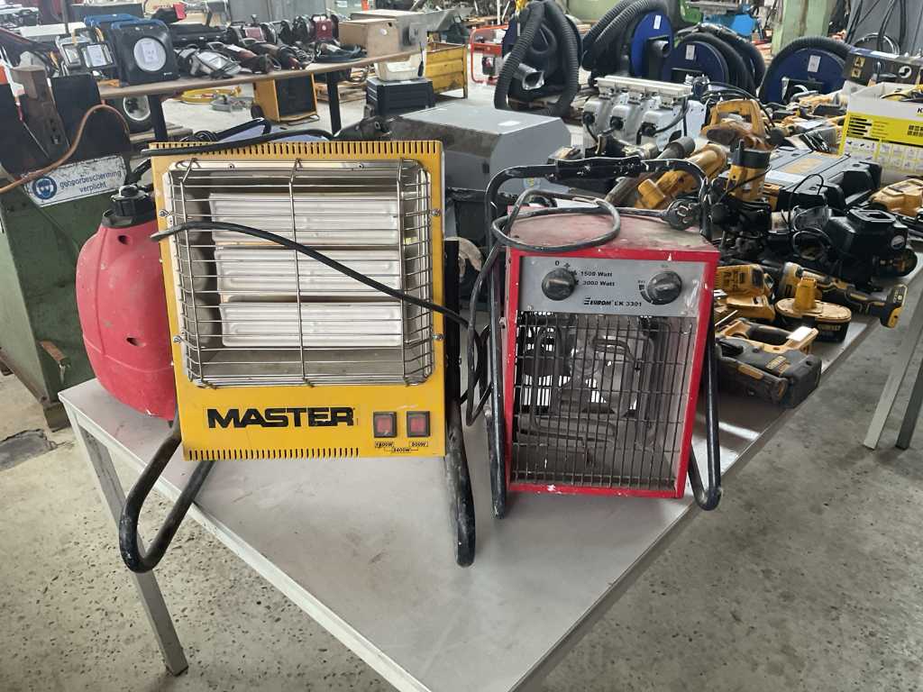 Master TS3AI Riscaldatore elettrico (2x)