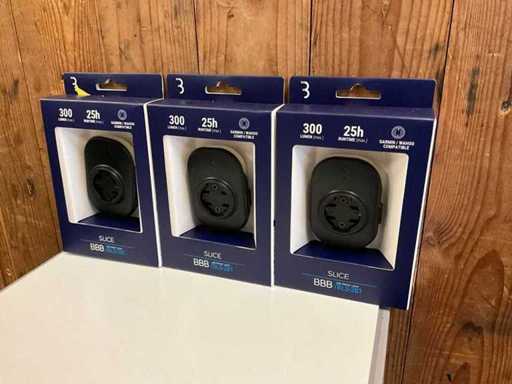 BBB Slice LED headlight (3x)