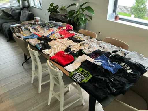 Large batch of new clothing + collector's items – ±50 pieces