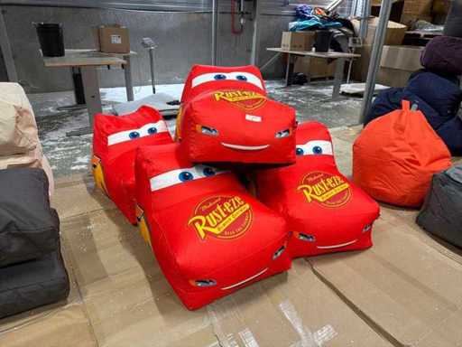 Cars child beanbag (5x)
