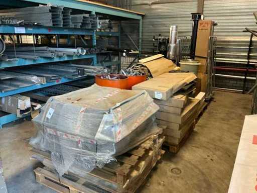 Central heating installation material