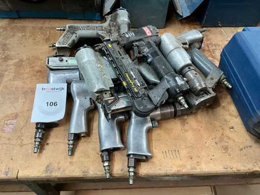 Varias herramientas neumáticas (10x)