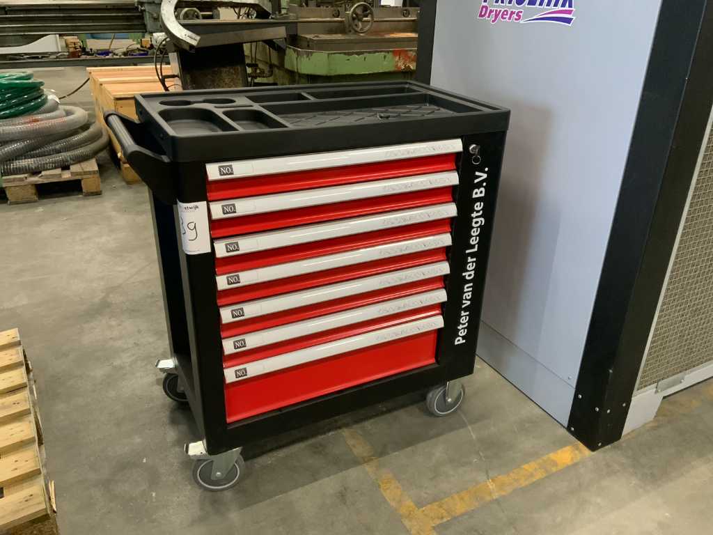 PvdL Tool trolley filled