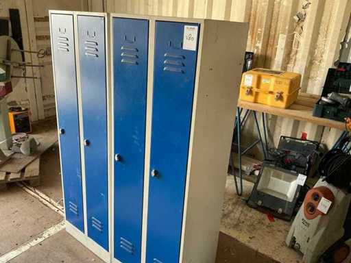 Locker cabinet (2x)
