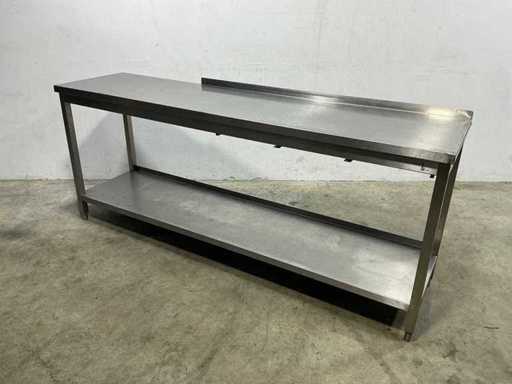 Stainless steel work table