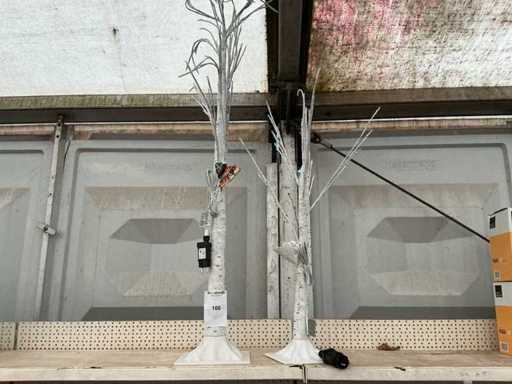 Decoration material Led tree (2x)