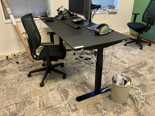 Linak DF2 electrisch verstelbaar bureau 180x80