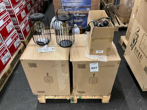 Diverse hanglampen en lichtbronnen