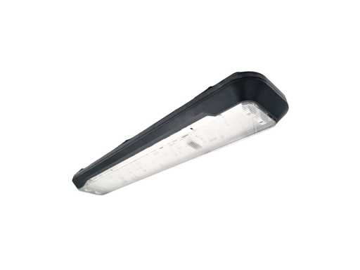 60cm PRO Doppel-LED TL T8 Leuchten IP65 mit Reflektor (8x)