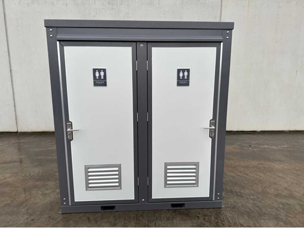 dubbele wc-cabine