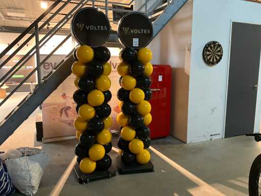 Ballonnen zuil (2x)