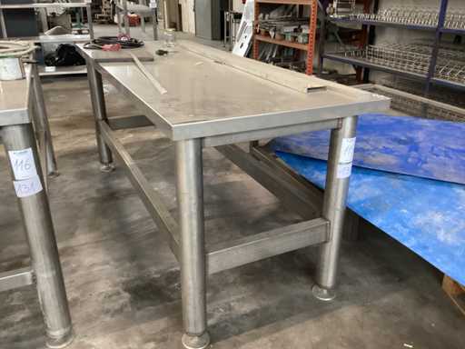 Roestvrijstalen werkbank