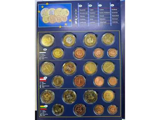National Circulation Coin Collection – EU Accession Countries Coin Set – Estonia, Latvia, Lithuania, Malta, Poland, Slovakia, Slovenia, Czech Republic, Hungary, Cyprus