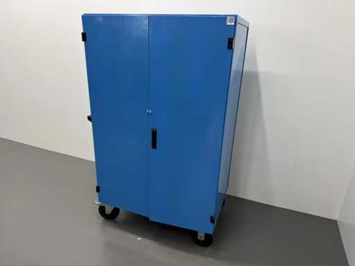 EuroKraft - W382-Z2-BE - Mobilna szafa magazynowa