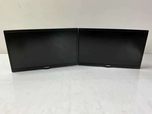 Philips - 243V5L RL2455 - Monitor (2x)