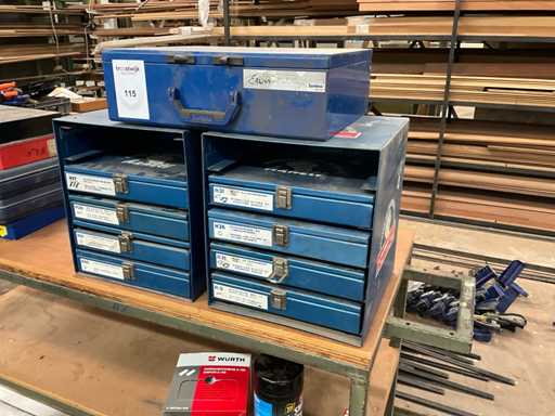 Varios surtidos de cajas (9x)