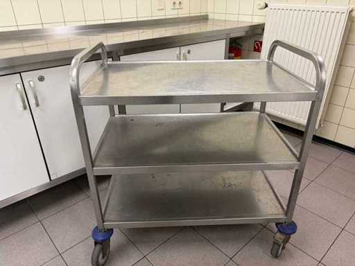 Tramway de service en acier inoxydable