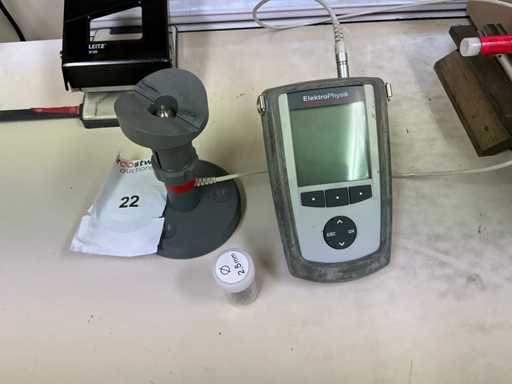 Dispositif de test d’épaisseur de paroi ElektroPhysik MiniTest 7200 FH