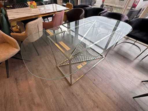 Verre de table à manger Nova 180cm