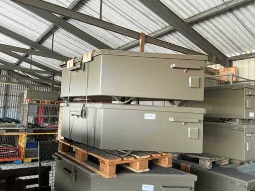 Transportkratten van aluminium (2x)