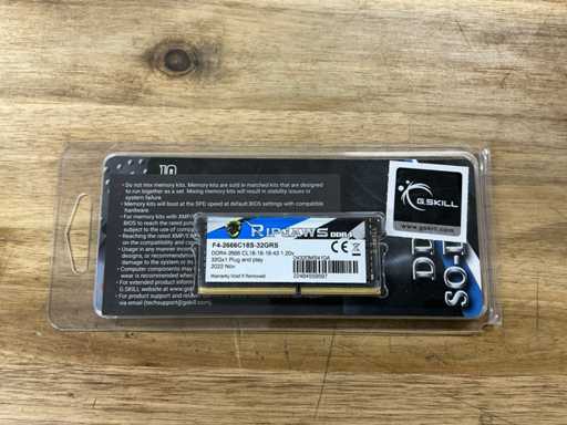 G.Skill DDR4-2666 CL18-18-18-43 1.20V