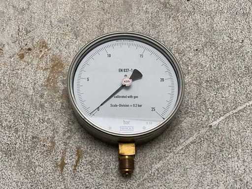 2018 WikaWika Pressure Gauge 0-25 bar