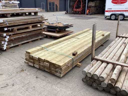 Purlin Spruce 156x59x3600mm (29x)