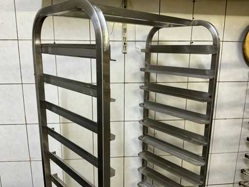 Tramway d’étagère en acier inoxydable