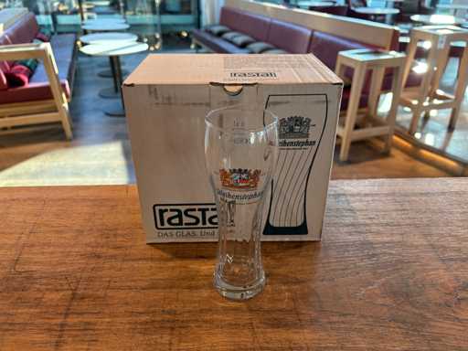 Weihenstephan - cutie cu pahare de bere (5x)