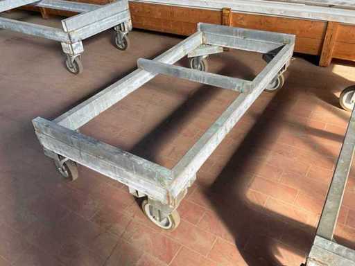 Profile transport trolley