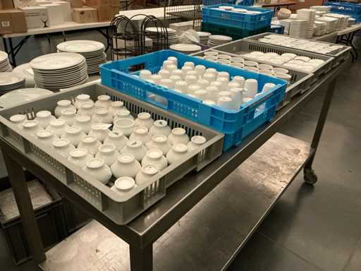 Bols et jarres de réception