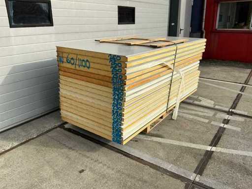 SAB-Profil – W 60/1100 – Sandwich-Paneele (17x) 41,5 m²