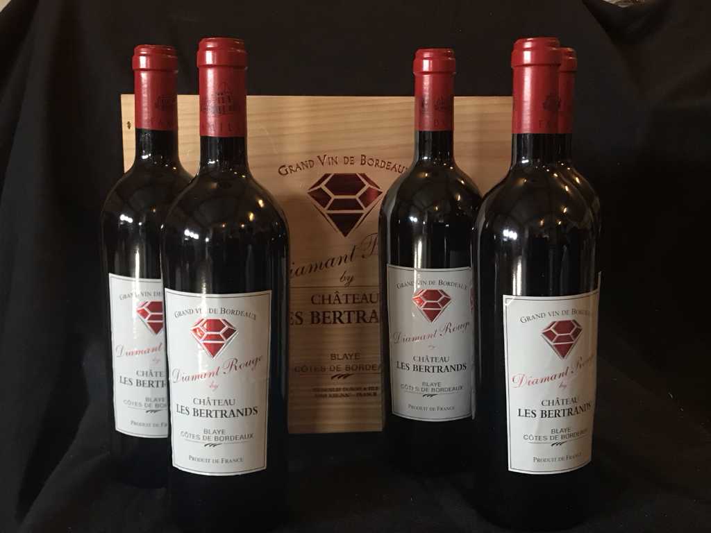 2018 Château Les Bertrands Rode wijn (11x)