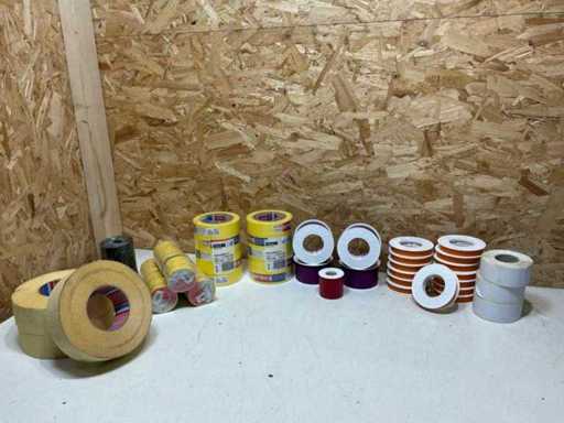 Various types of tape