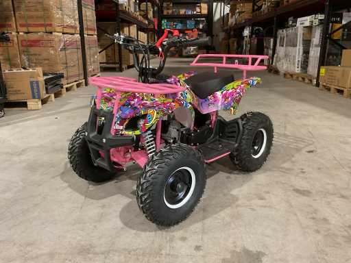 2025 Ultra Motocross MA06 ATX 49 RZ con quadruplo a portapacchi