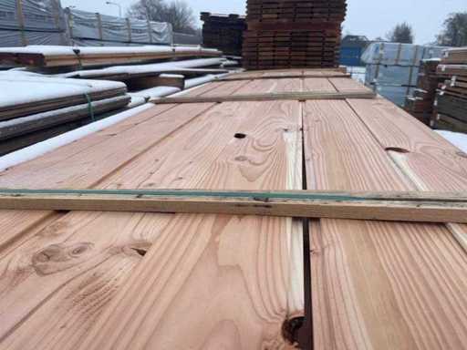 Douglas - Interchangeable rebate/Half-timber rebate - 4000x190x18mm (94x)