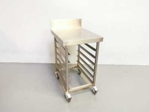 PROFFIL - Masă de lucru din oțel inoxidabil