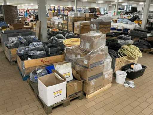 Installation material for installation of solar panels