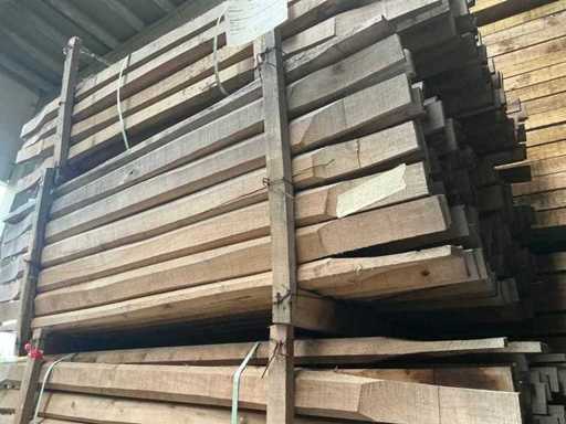 Robinia beam sawn (100x)