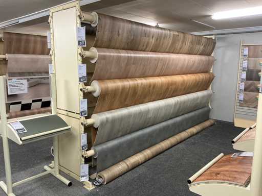 Divers rouleaux de vinyle