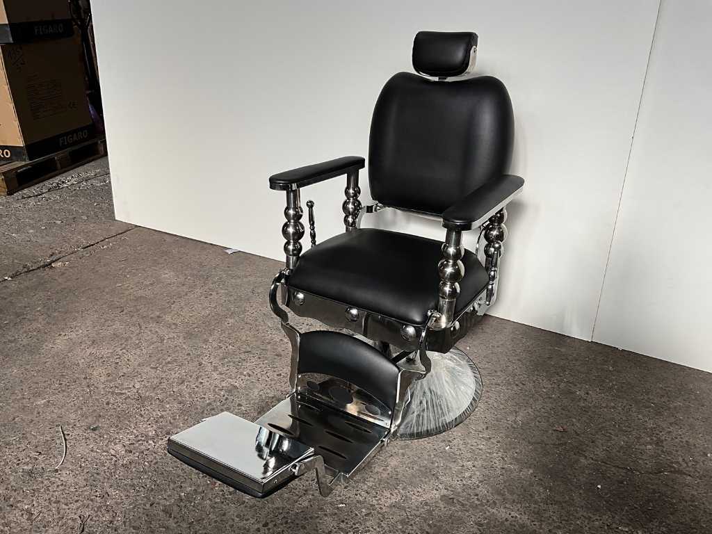 Figaro - Sorrento - Barber Chair - Retro Chair - Black (4x)