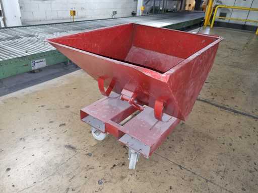 Kontener na odpady wywrotki wózków wid?owych