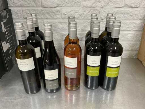 Loturi de vin Chardonay, Réserve, Pinot Noir, Grenache (12x)