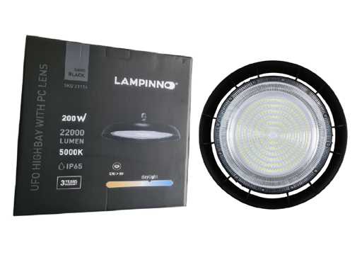 200W 5000K LED UFO Highbay met Lens Waterdicht(50x)