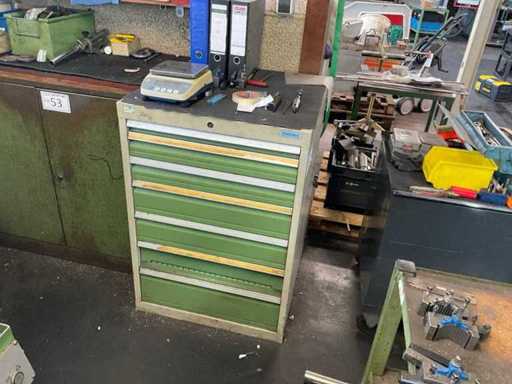 BEDRUNKA + HIRTH Drawer Cabinet, with Precision Scale PCE