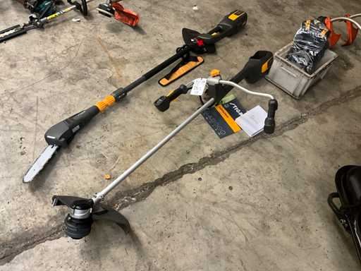 2020 Stiga SPS 700 AE & SBC 700 D AE 36 Volt Gartenwerkzeuge