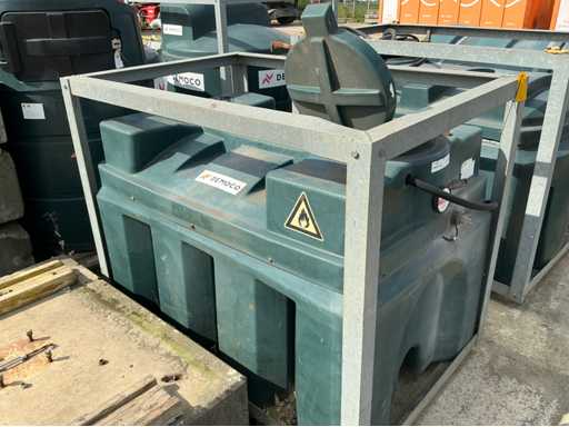 Réservoir de diesel HDPE à double paroi avec pompe