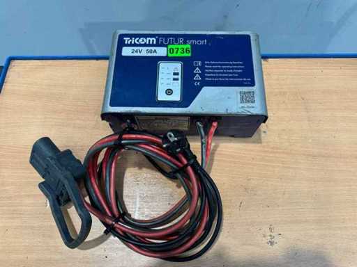 2020 Tricom 24V 50A 375Ah Ladegerät Hubwagen Ameise Gabelstapler Elektrostapler charger
