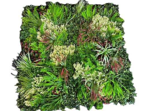 Panneau mural de haie artificielle (2x)